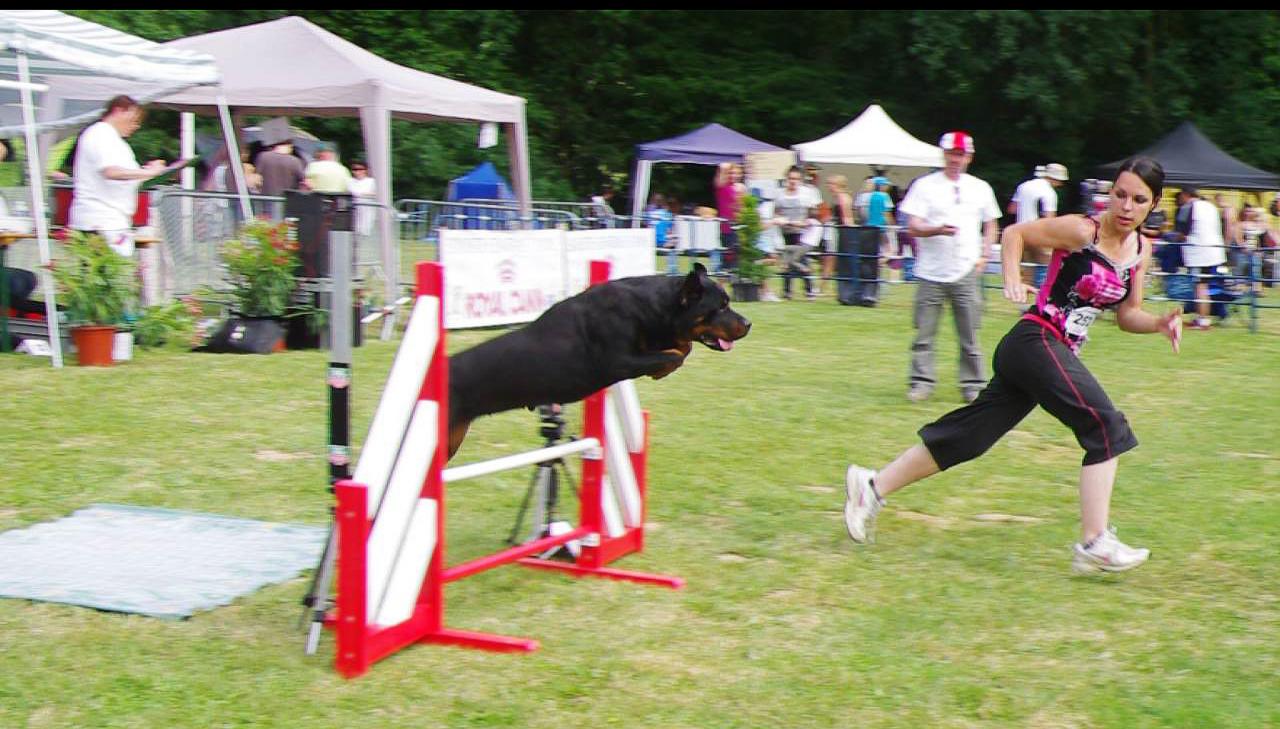 Valka et Jennifer à Cibeins, championnats de France 2011.