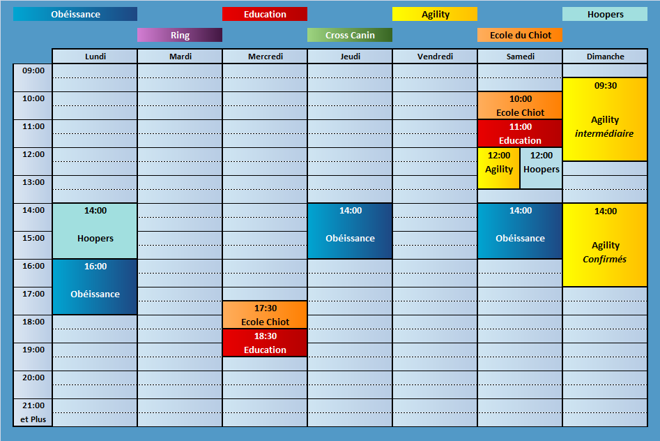 Horaires v36